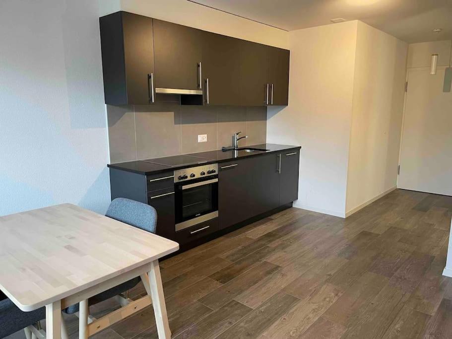 Proche Lausanne: Studio Bien Equipe Apartment Prilly Bagian luar foto